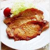 仕上げはレンジで☆作り置きする豚肉の生姜焼き♪